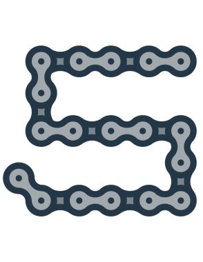 Bir karikatür simgesinin vektör çizimi