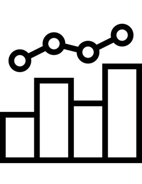 Bilim ve teknoloji çizgi vektör simgesi.