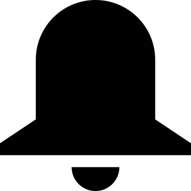 Web, vektör illüstrasyonu için bildirim simgesi 