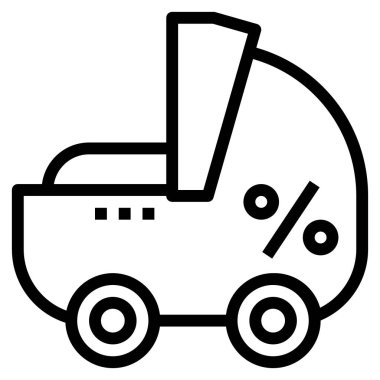 Çocuklar düz simge taşır, vektör illüstrasyonu