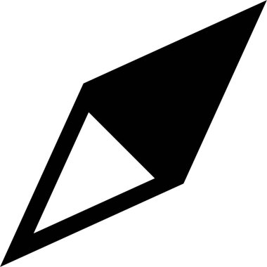 Web, vektör illüstrasyonu için navigasyon simgesi