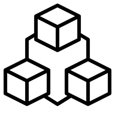 Web, vektör illüstrasyonu için veri simgesi