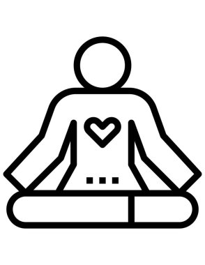 bir kişi vektör simgesi