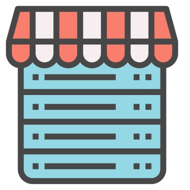 store icon for web, website, application, presentation, report, branding design, etc.