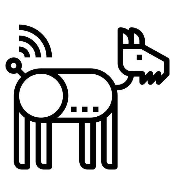 Ikona Robota Stron Internetowych Ilustracja Wektora — Wektor stockowy