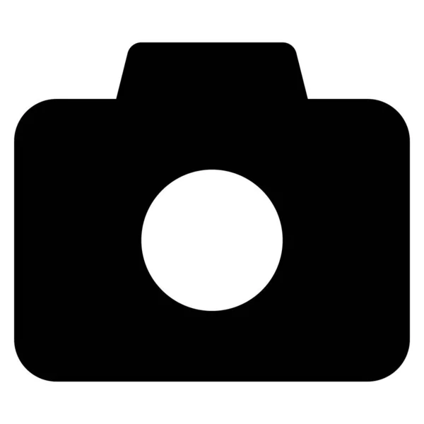 Camera Icoon Voor Web Vector Illustratie — Stockvector