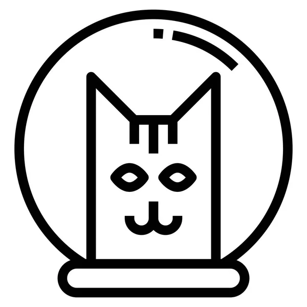 Cat Icon Web Website Application Presentation Report Brending Design Etc — стоковый вектор