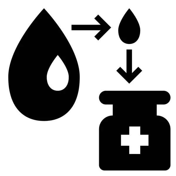 Icona Omeopatica Illustrazione Vettoriale — Vettoriale Stock