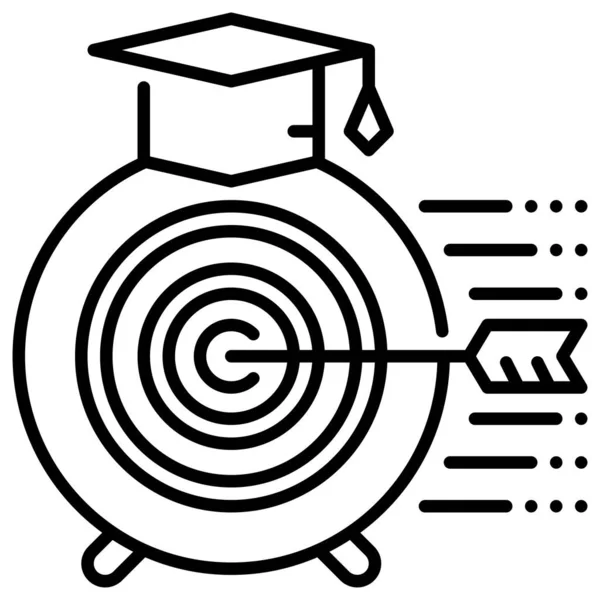 Vektorsymbole Für Wissenschaft Und Bildung — Stockvektor