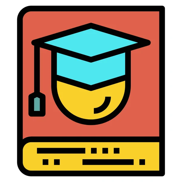 Thesis Icon Web Website Application Presentation Report Branding Design Etc — Stock Vector