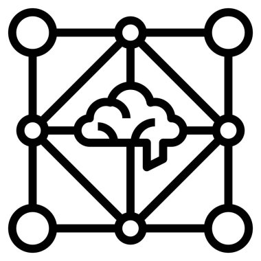 ağ, vektör illüstrasyonu için ağ simgesi 