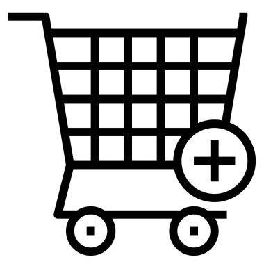 grafik düz simgesi, vektör illüstrasyonu ekle