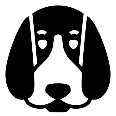 Web sitesi, vektör illüstrasyonu için köpek yavrusu modern konsept ui / ux simgesi 