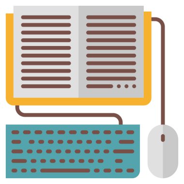 Bir daktilonun vektör illüstrasyonu