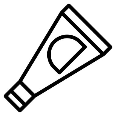 Nemlendirici düz simge, vektör çizimi