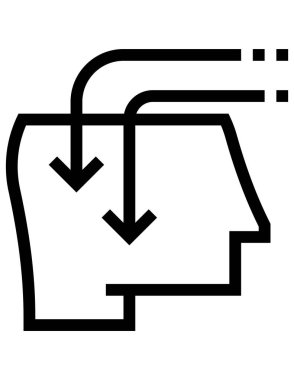 Simge, Vektör illüstrasyonu öğreniliyor 