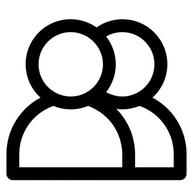 iş ve ofis satırı vektör simgesi.