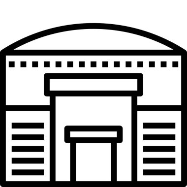 ağ için kargo simgesi, vektör illüstrasyonu 