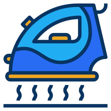 Demir simgesi, vektör illüstrasyonu