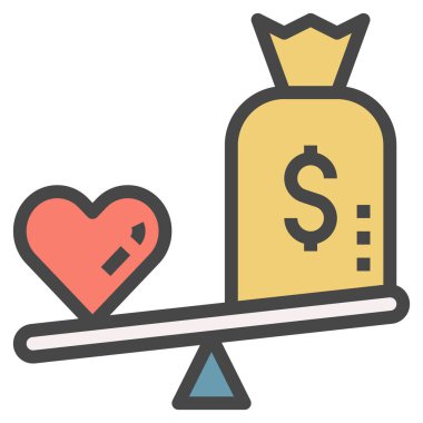 para konsept simgesi web, vektör illüstrasyonu