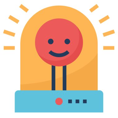 hafif modern simge, vektör çizimi  