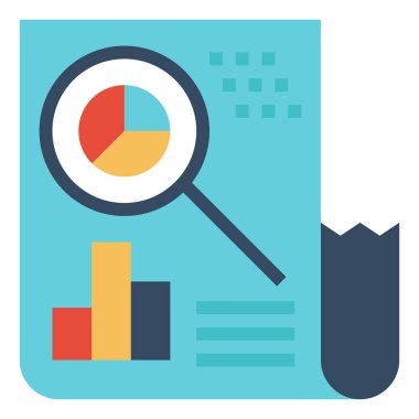 Web, web sitesi, uygulama, sunum, rapor, markalaşma tasarımı vb için pazar simgesi.