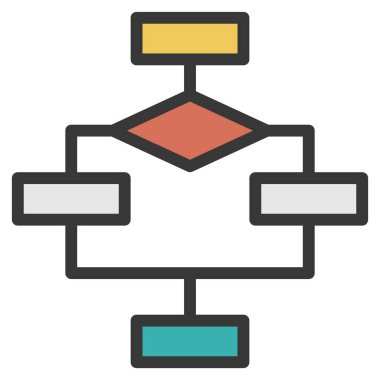 Web için akış simgesi, vektör illüstrasyonu