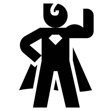 Sırt çantalı adam ikon vektör çizimi