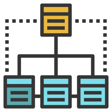 Web sayfası tasarımı, site seo, vektör simgesi 