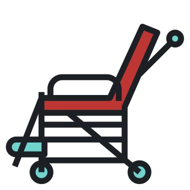 ağ, vektör illüstrasyonu için üstyatak simgesi