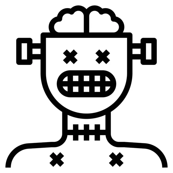 Icono Robot Para Web Vector — Vector de stock