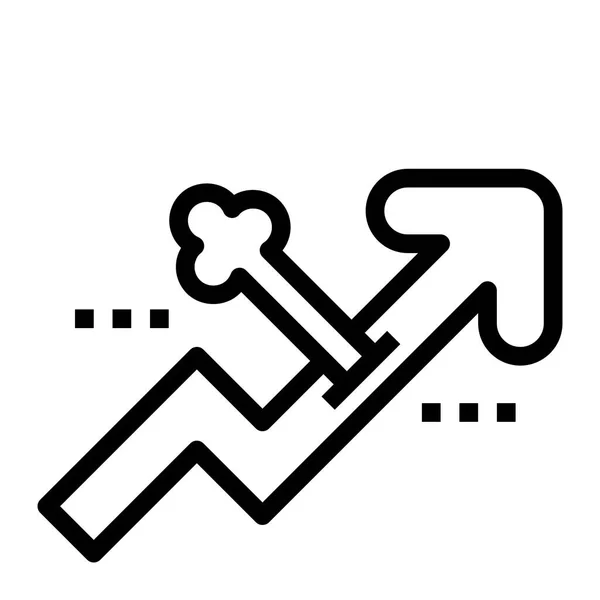 Geschäftskonzept Symbol Für Web Vektor Illustration — Stockvektor