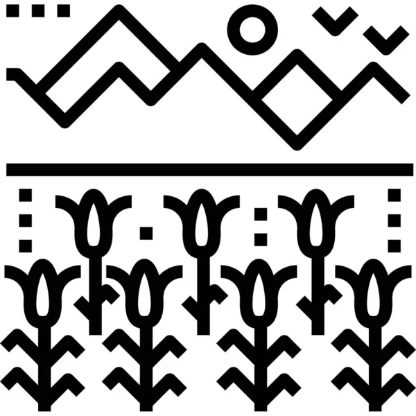 Vectorillustratie Van Een Set Zwart Witte Iconen — Stockvector