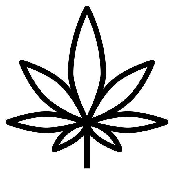 Sativa Modernes Konzept Symbol Für Website Vektorillustration — Stockvektor