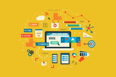 Web Tasarım kavramı arka plan