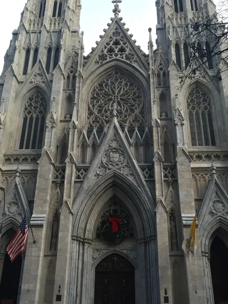 St Patrick's Cathedral in New York — Stock Photo, Image