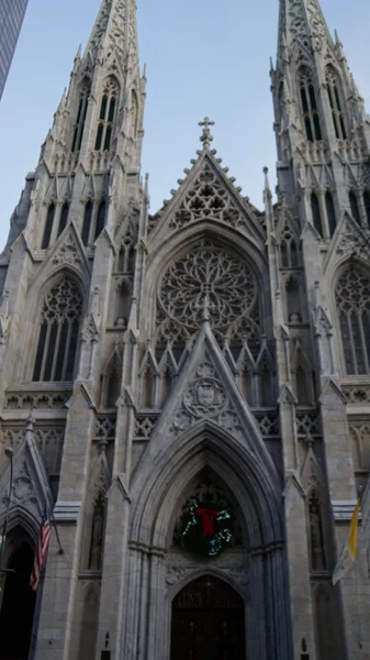 St. Patrick 's Cathedral i New York - Stock-foto