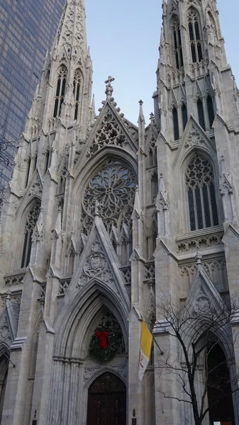 St. Patrick 's Cathedral i New York - Stock-foto