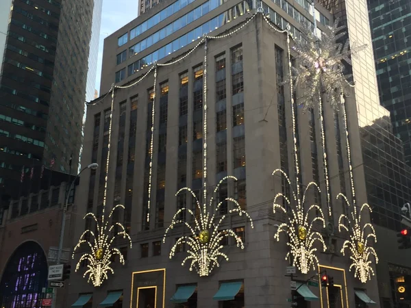 New York Dec Tiffany Fifth Avenue Flagship Store Manhattan New — Stock Photo, Image