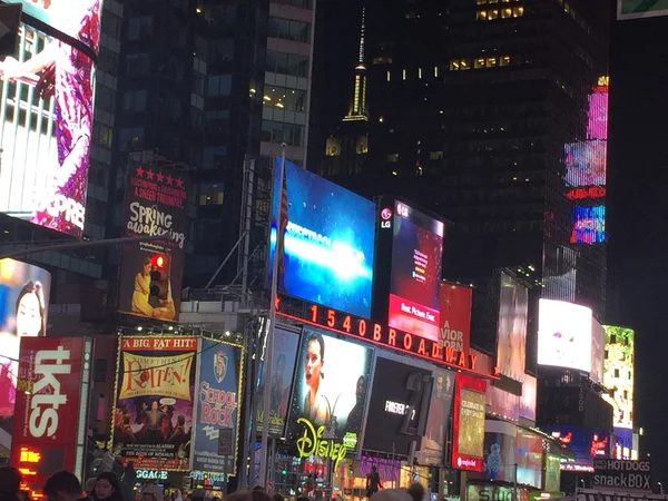 New York 'ta Times Meydanı — Stok fotoğraf