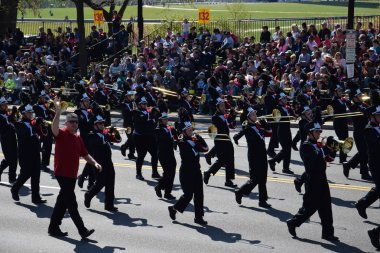 2016 Ulusal Cherry Blossom geçit töreninde Washington Dc
