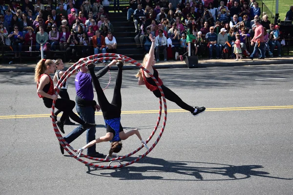 2016 Ulusal Cherry Blossom geçit töreninde Washington Dc