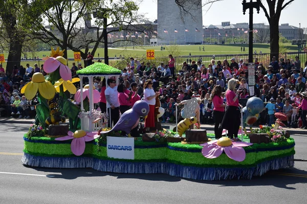 Desfile Nacional de Flores de Cerezo 2016 en Washington DC — Foto de Stock