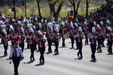 2016 Ulusal Cherry Blossom geçit töreninde Washington Dc