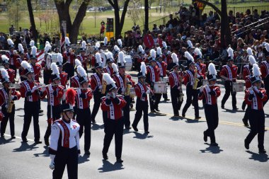 2016 Ulusal Cherry Blossom geçit töreninde Washington Dc