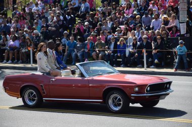2016 Ulusal Cherry Blossom geçit töreninde Washington Dc