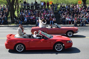 2016 Ulusal Cherry Blossom geçit töreninde Washington Dc