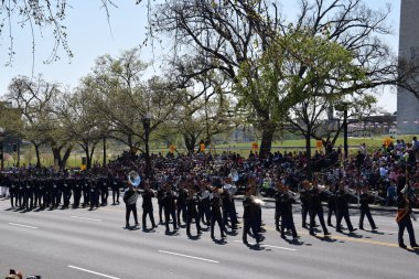 2016 Ulusal Cherry Blossom geçit töreninde Washington Dc