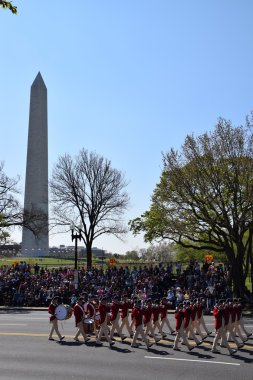 2016 Ulusal Cherry Blossom geçit töreninde Washington Dc