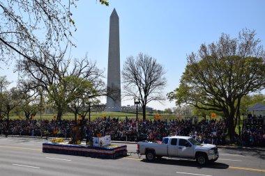 2016 Ulusal Cherry Blossom geçit töreninde Washington Dc
